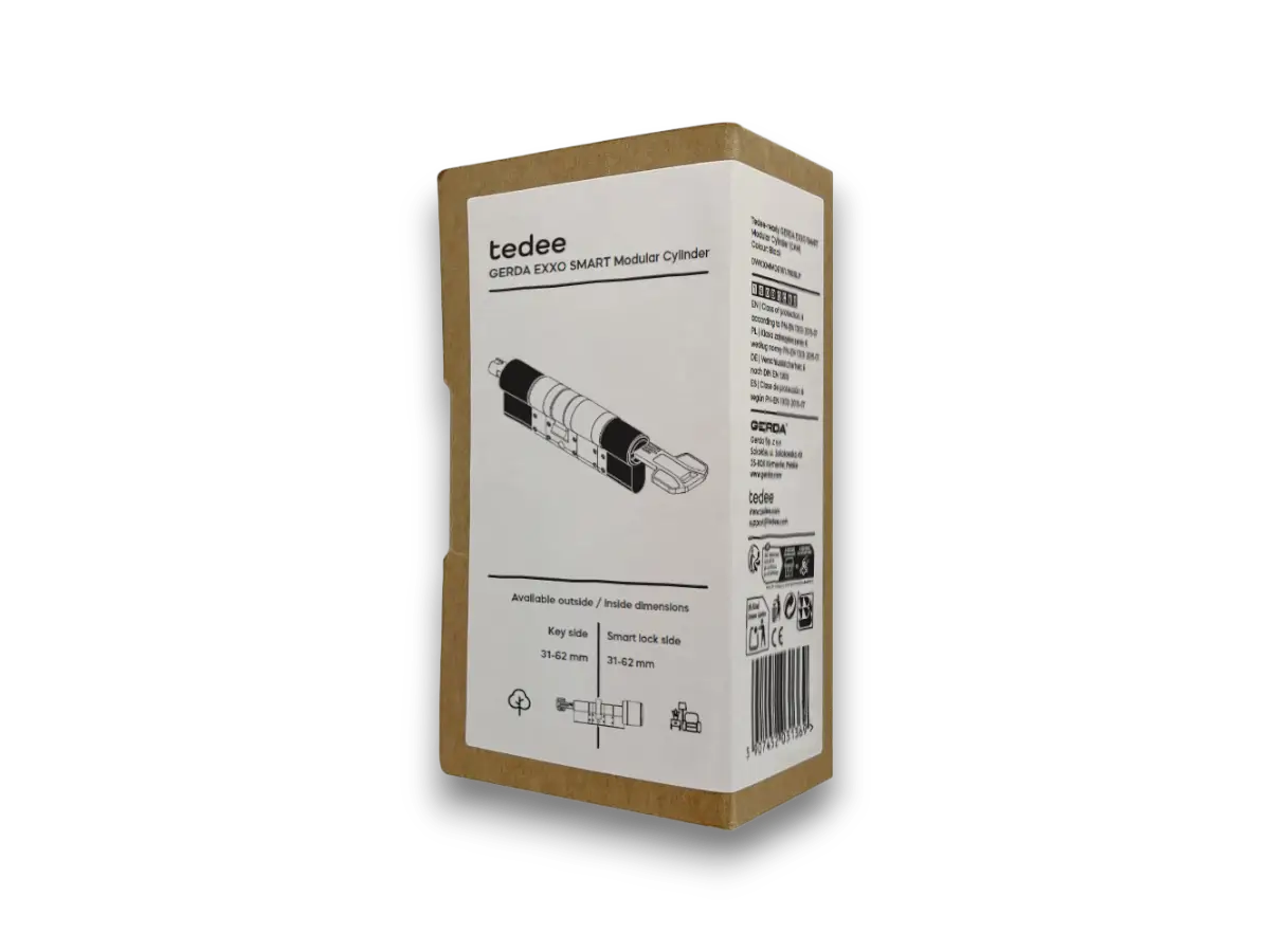 European Modular Cylinder | EXXO SMART outside 31-62 / inside 31-62 (black) - Image 3