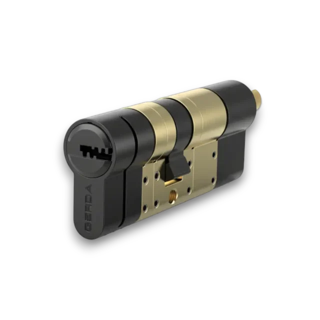 European Modular Cylinder | EXXO SMART outside 31-62 / inside 31-62 (black)