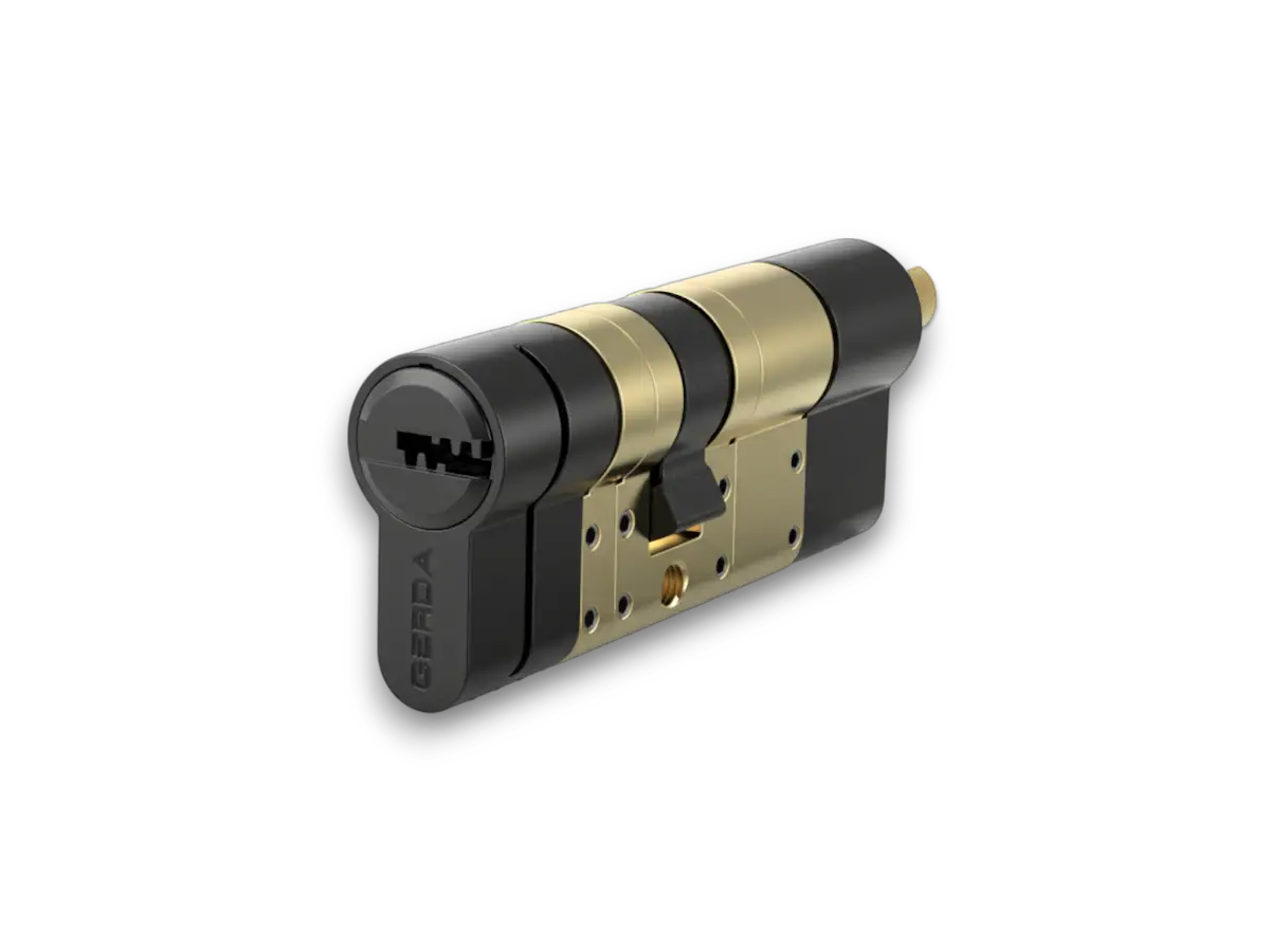 European Modular Cylinder | EXXO SMART outside 31-62 / inside 31-62 (black)